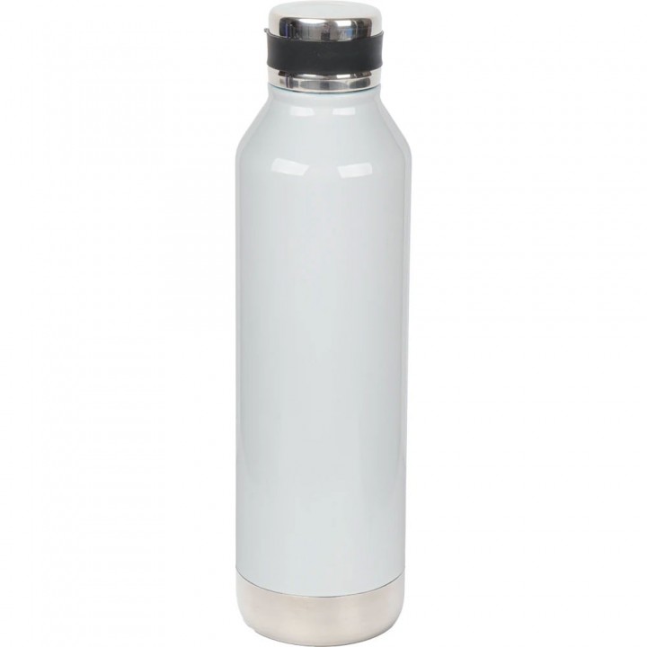 700 ml Beyaz Metal Termos – Lazer Baskılı Promosyon Termos